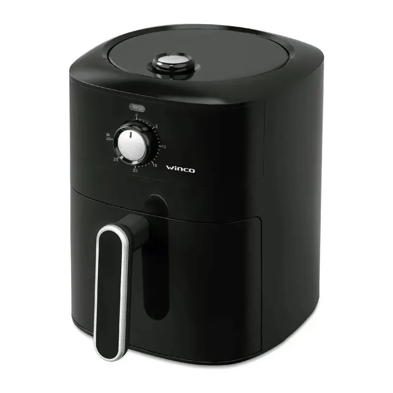 Freidora De Aire Sin Aceite Ceramica 4.2l W132b Winco Negro