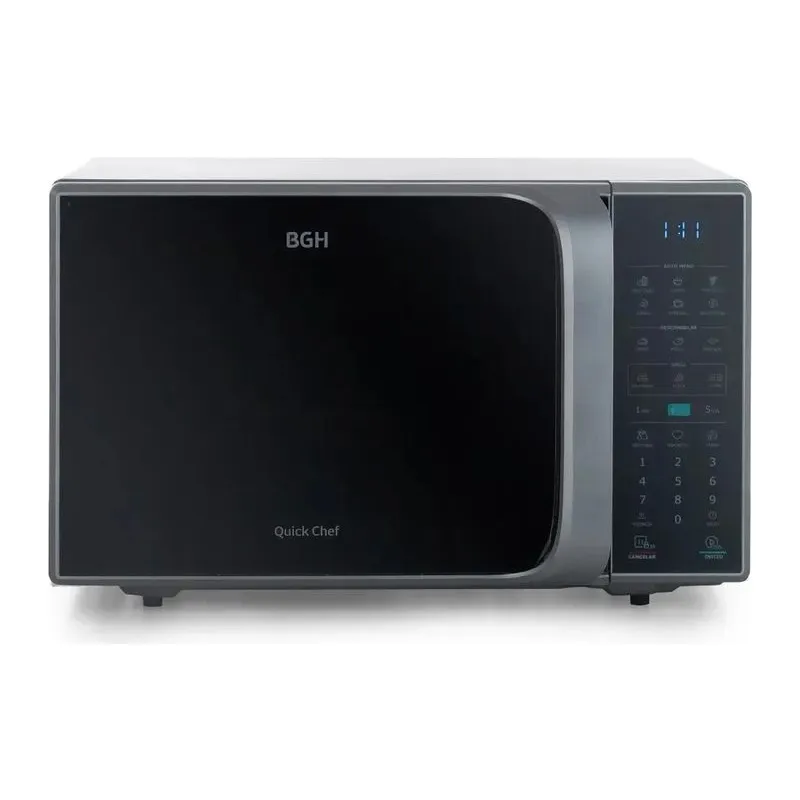 Microondas Bgh 20lt Digital Silver