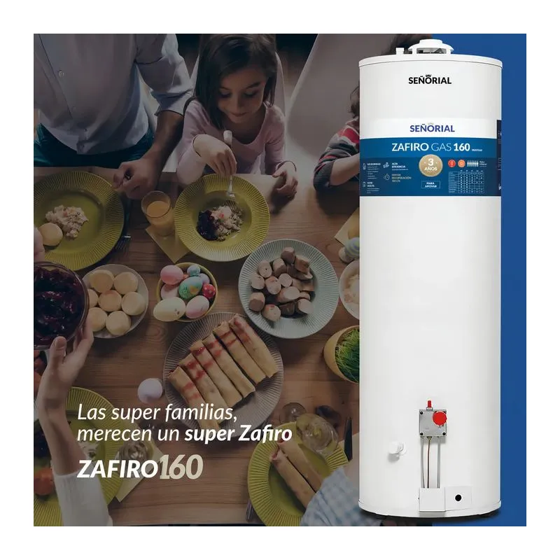 Termotanque Seniorial Zafiro Tszp1-120