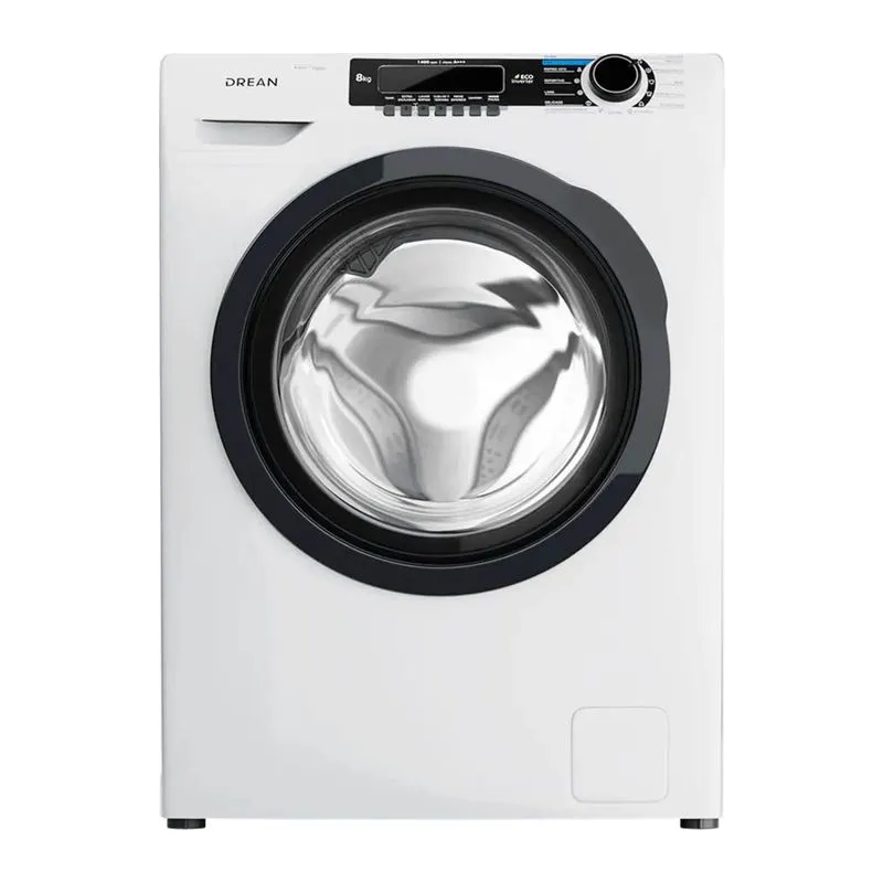 Lavarropas Automático Drean Lcdr0814sb 8kg 1400rpm Inverter Blanco