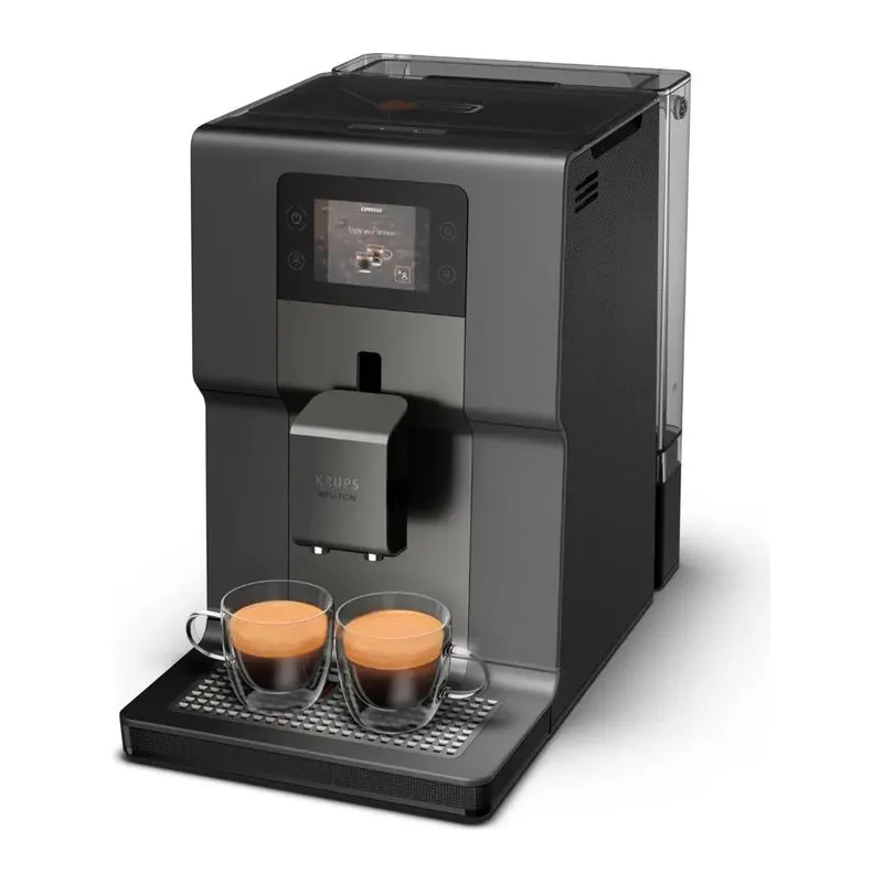 Cafetera Espresso Krups Intuition Super Automática Gris