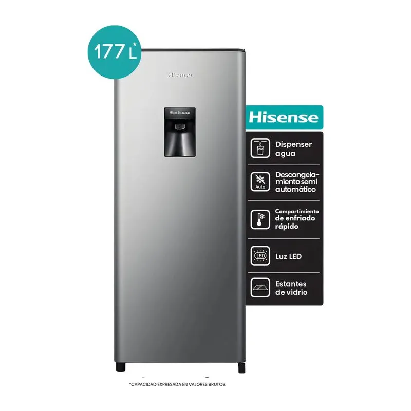 Hisense RL230WL4AU · Heladera · Gris