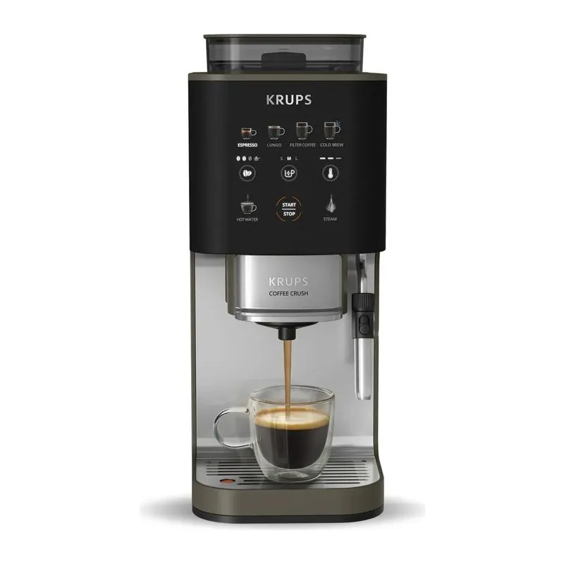Cafetera Espresso Automática Krups Coffee Crush Experience