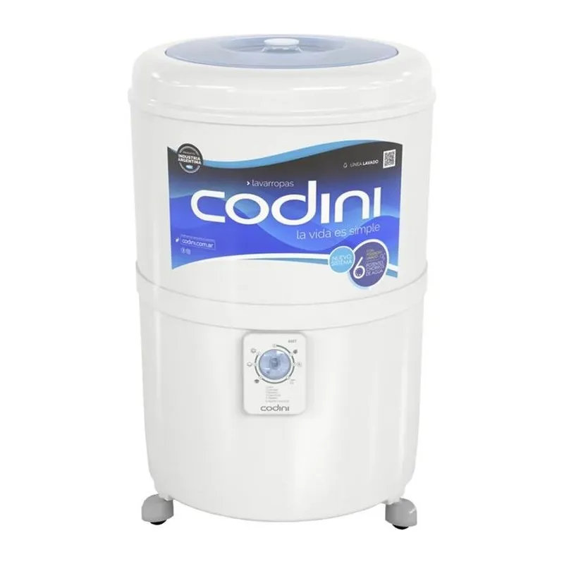 Codini SILENT 4051 · Lavarropas 10 kg · Blanco