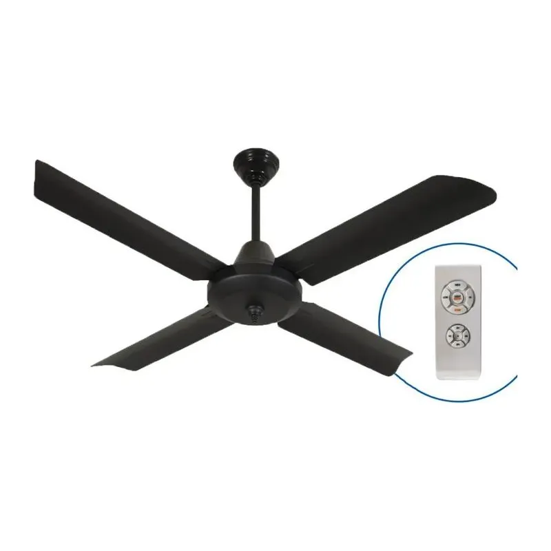 Ventilador de Techo Severbon con Control Remoto VTA 420 N Negro Microtexturado