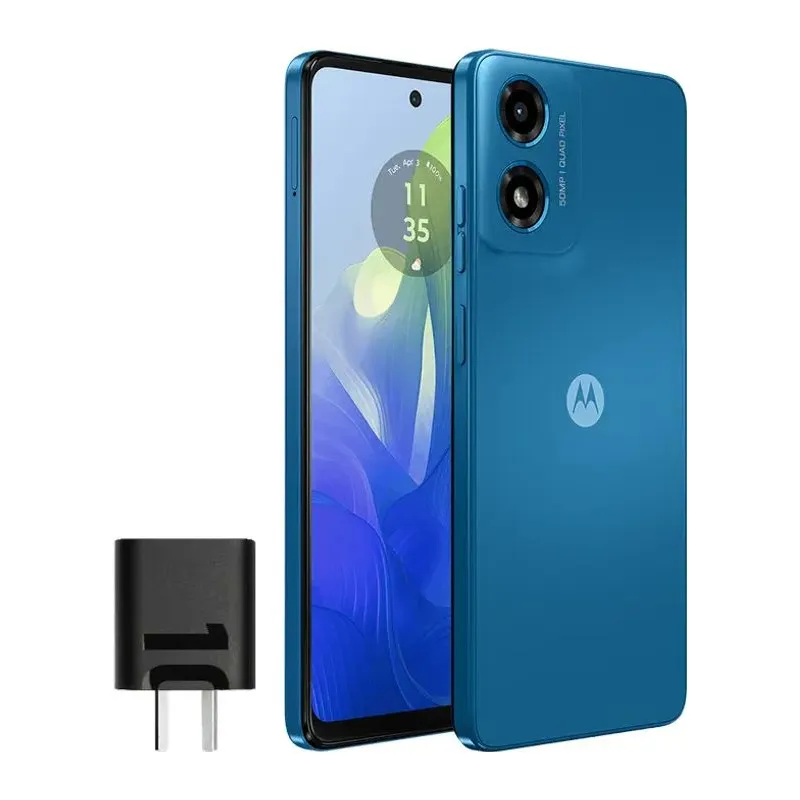 Celular Motorola Moto G04s 4GB 64GB Satin Blue PB380014AR