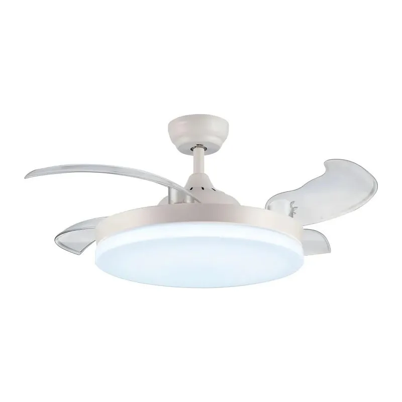VENTILADOR DE TECHO LAFTDREN 522A 5 VELOCIDADES LED 24W WIFI BLANCO