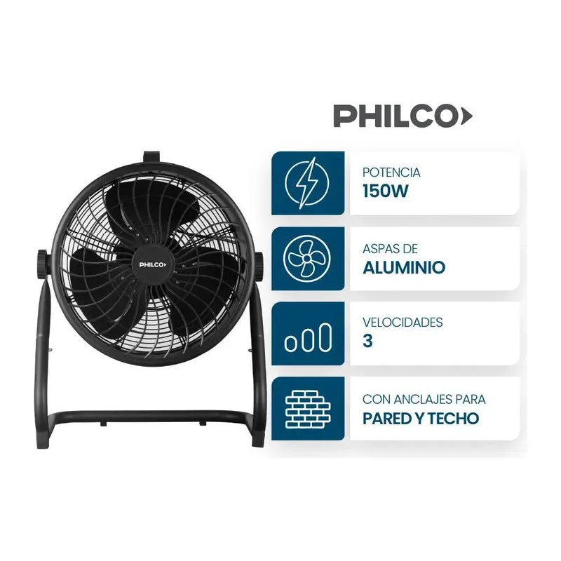 Philco VPTID1523P · Ventilador