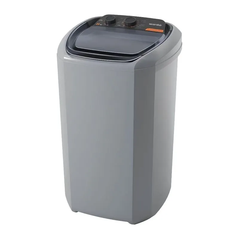 Lavarropas Semiautomatico Premium Plus 20 Kg Wanke Lwbe200t3earsp Gris