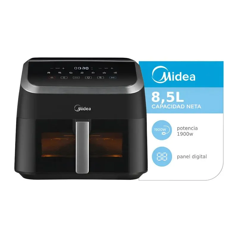 Freidora Sin Aceite Midea Af-Dw85bar1