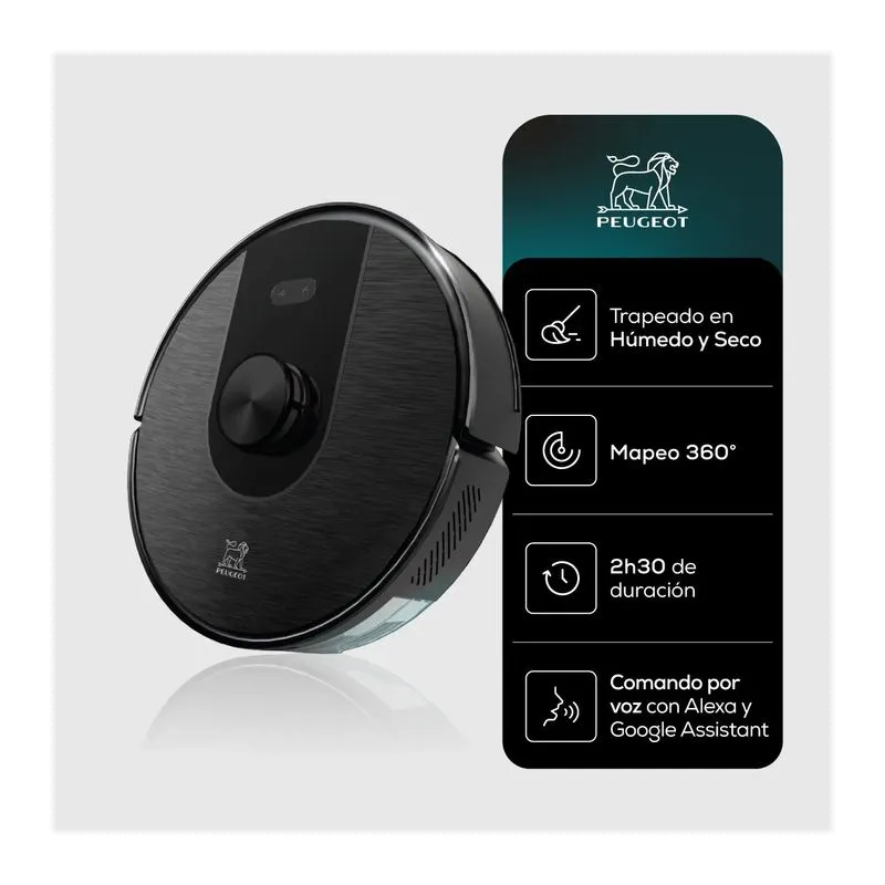 Aspiradora Robot Peugeot Pv-R592 Niza