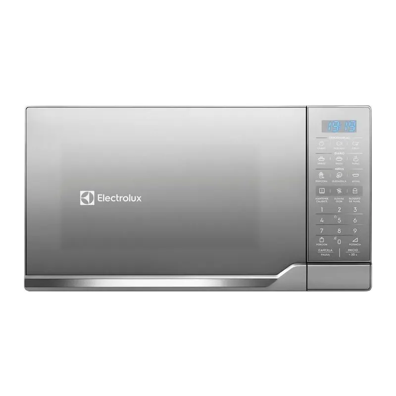 Microondas Electrolux 30 lt Plata con Grill y Función Descongelar EMDM30G5GSYG