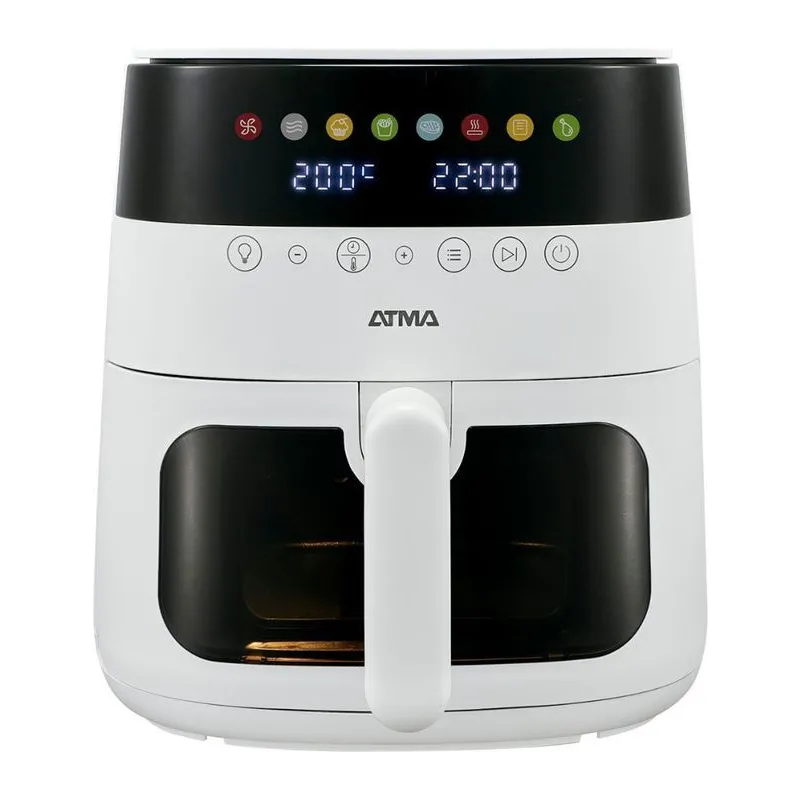Freidora de Aire ATMA con Visor FR246AWP 6Lts Blanco