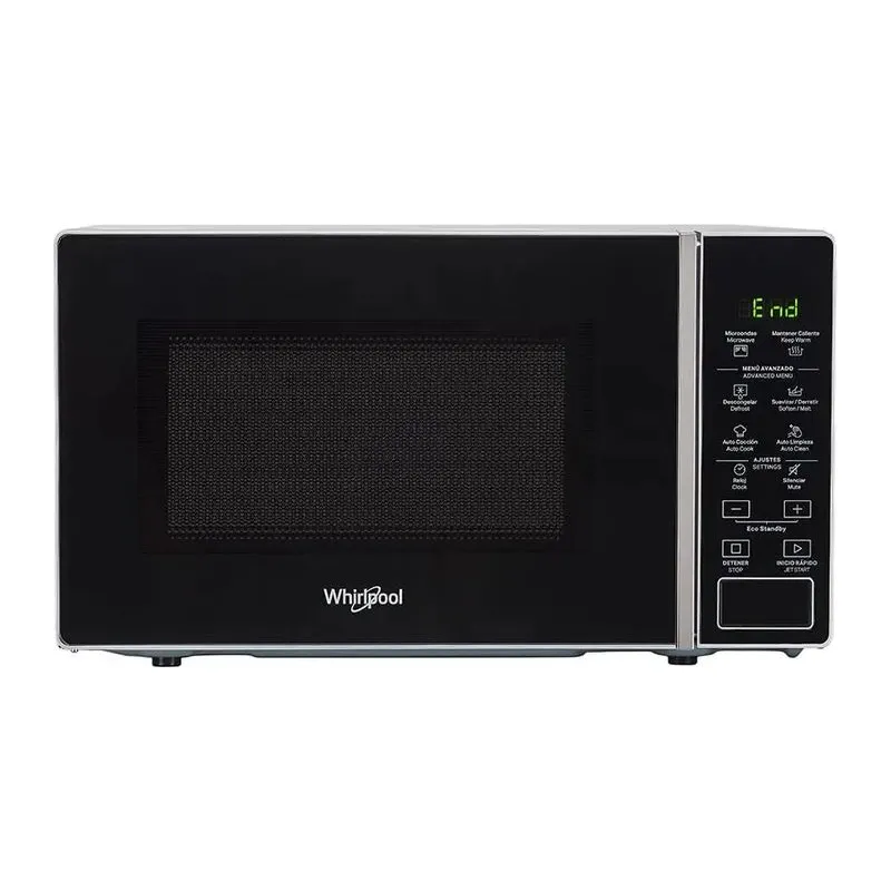 Microondas Whirlpool WMS20BSDNA 20 lt plateado