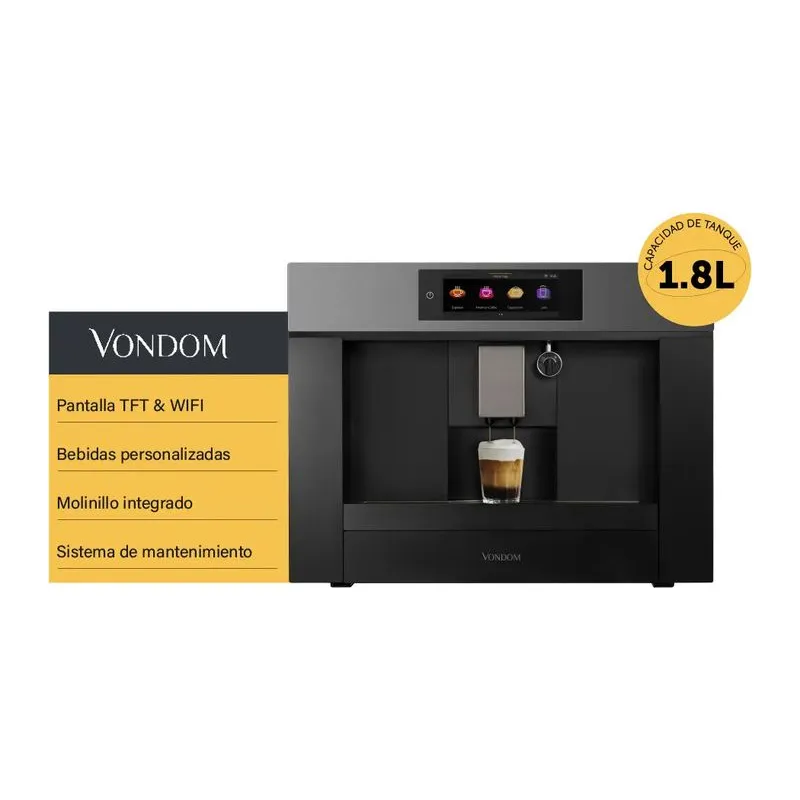 Vondom CM18HIBS · Cafetera · Negro