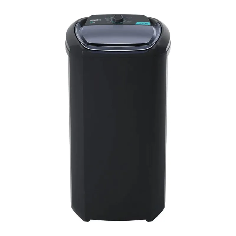 Lavarropas Semiautomatico Comfort 10Kg Wanke Lwbe105t3earb Negro