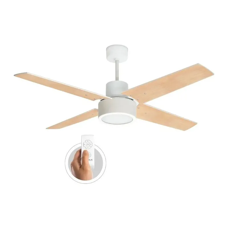 Ventilador de Techo 56" 85 W 3 Velocidades Blanco 3419R BLANCO Protalia