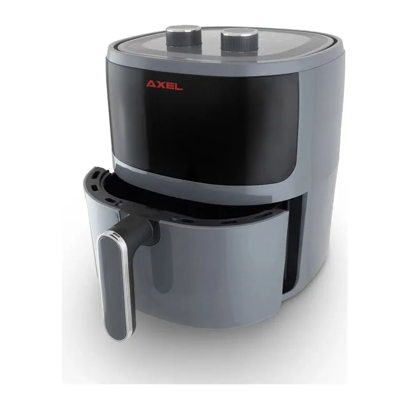 Freidora de Aire 5 Lts 1500W Gris y Negro AL-4801K Axel