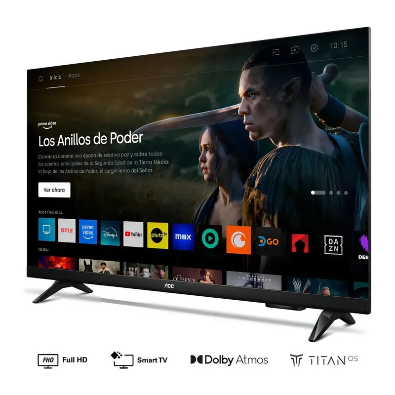 AOC 43S5355/77I · Smart TV 43" · Negro