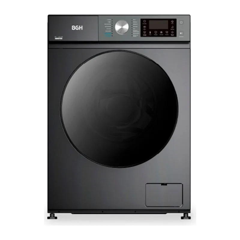 BGH BWFS09S25AR · Lavarropas 9 kg · Gris
