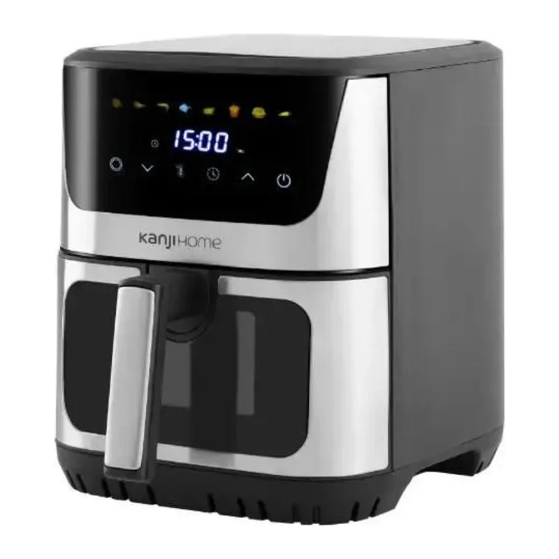 Freidora Aire Digital Kanji Kjhaf1704 Sin Aceite Airfryer Negro
