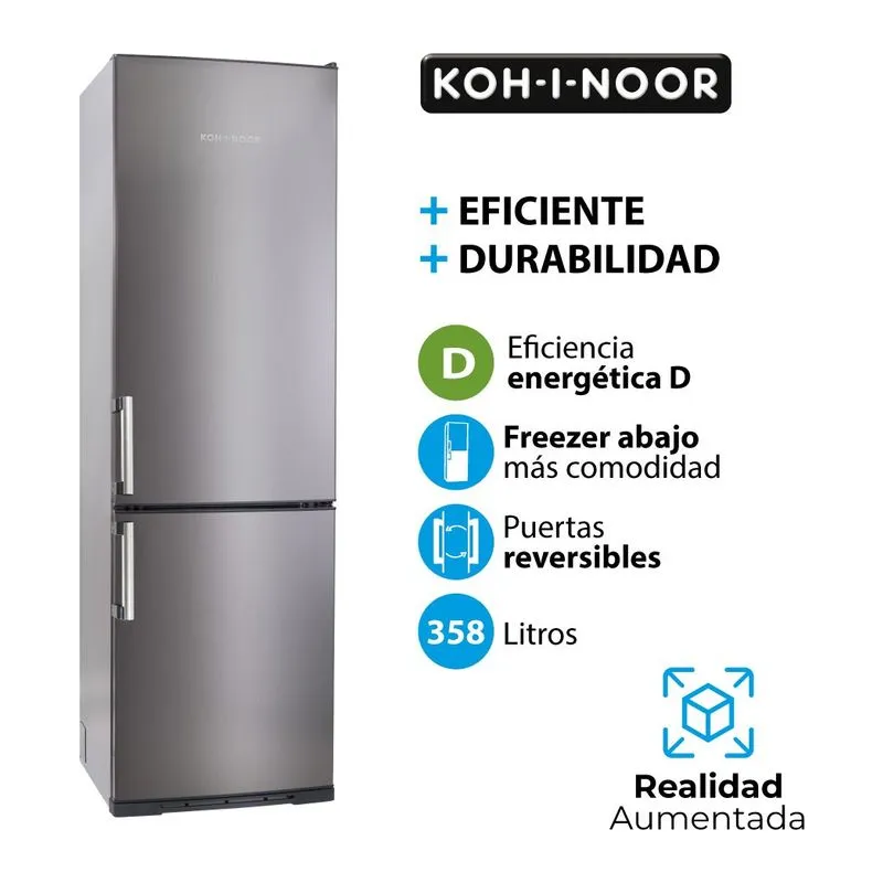 Koh-I-Noor KHGA40-9 · Heladera · Acero
