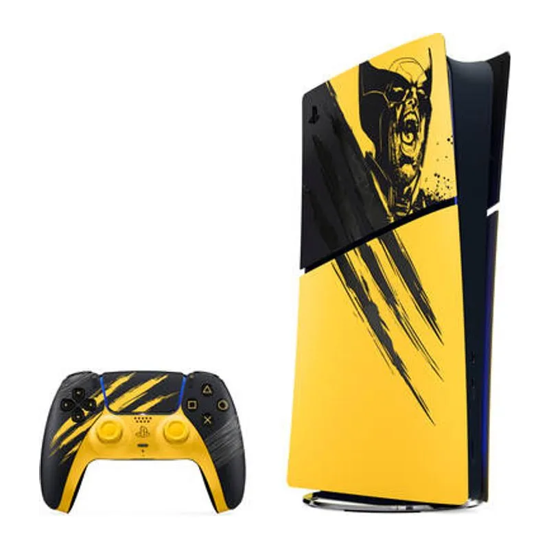 Consola Ps5 Digital Sony Marvels Wolverine Battle Yellow 825 Gb Amarillo / Negro