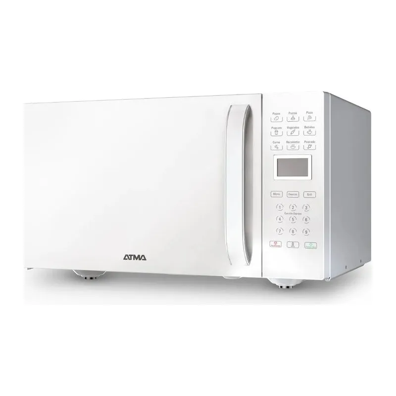 Microondas Digital Atma 23lt WATDGW23UACE blanco grill