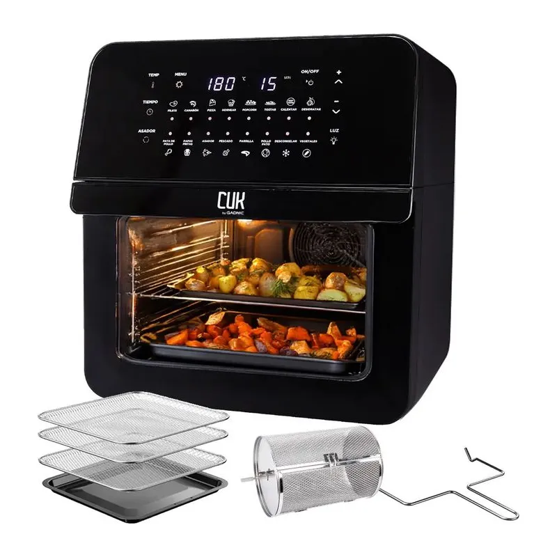 Freidora de Aire Gadnic 16L Plus Función Grill Horno