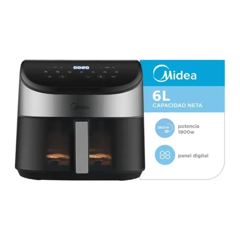 Freidora de Aire Midea AF-DW60BAR1