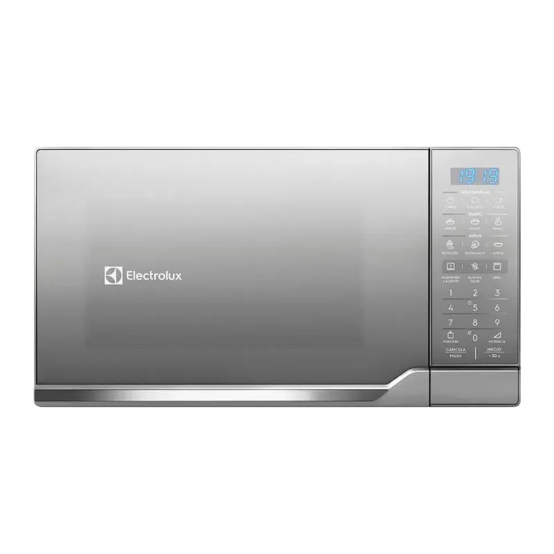 Microondas Electrolux 25 lt Plata con Grill y Función Descongelar EMDM25G5GSYG