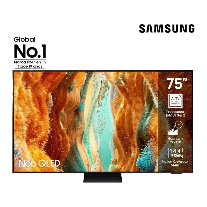 Smart TV Samsung 75" 4K UHD QN75QN70FAGCZB Neo QLED