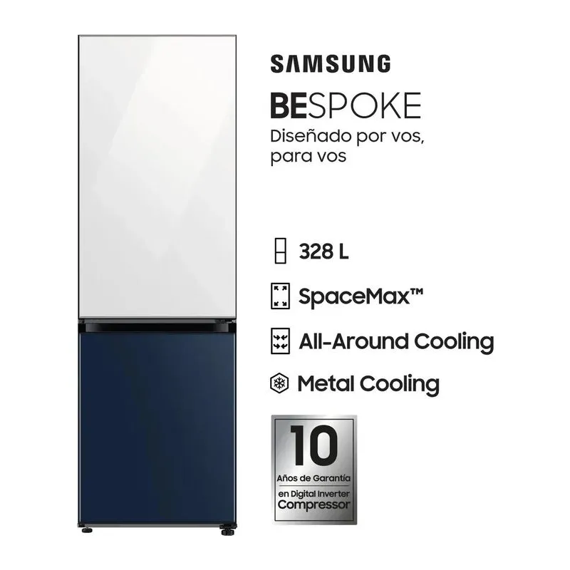 Samsung RB33A3070WN · Heladera · Blanco