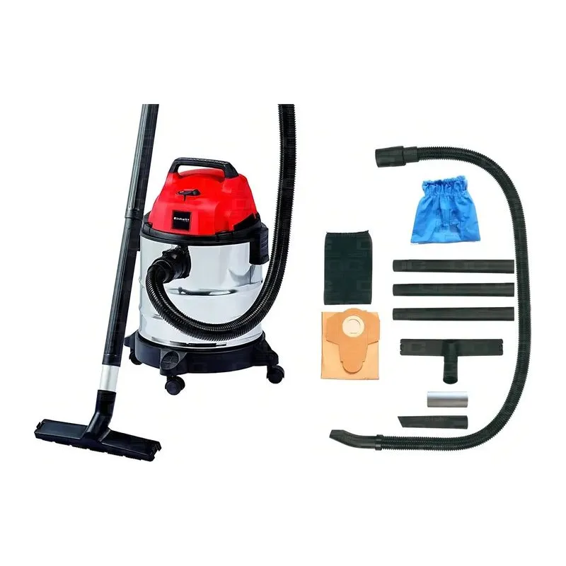 Einhell TH-VC 1820 · Aspiradora de tacho 20 L · Rojo