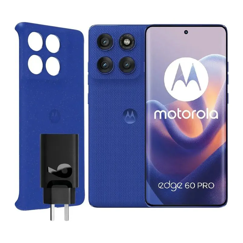 Telefono Celular Moto Edge 60 Pro Dazzling Blue PB7X0016AR
