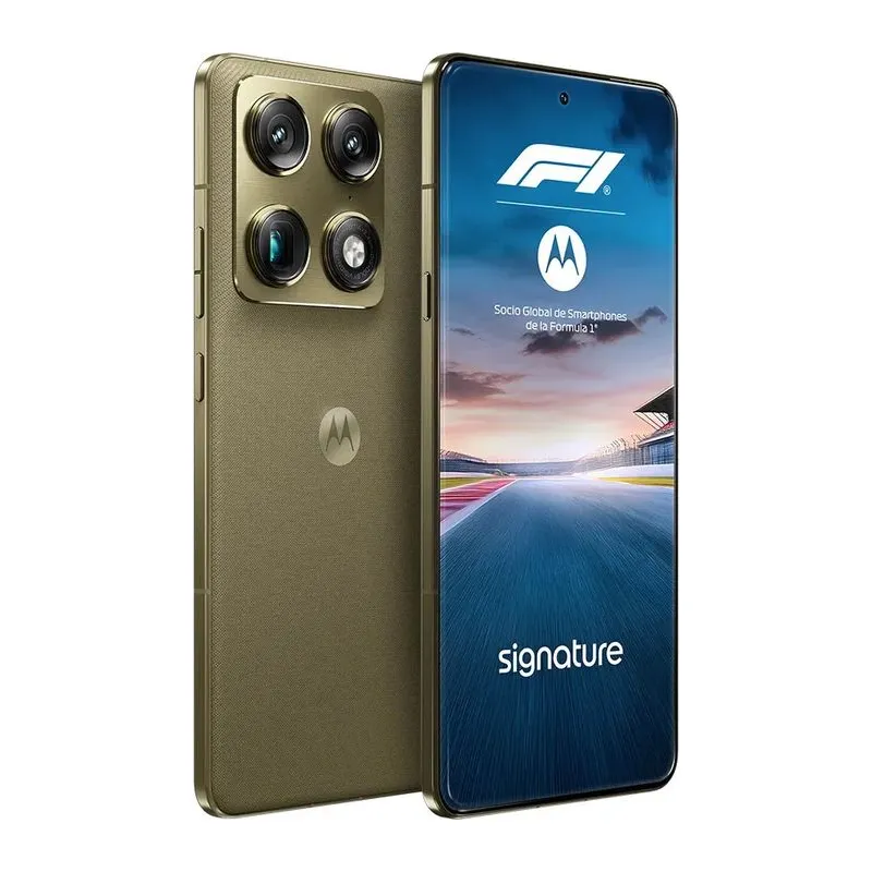 Celular Motorola Signature 5G 16GB 1TB Martini Olive PBAB0035AR