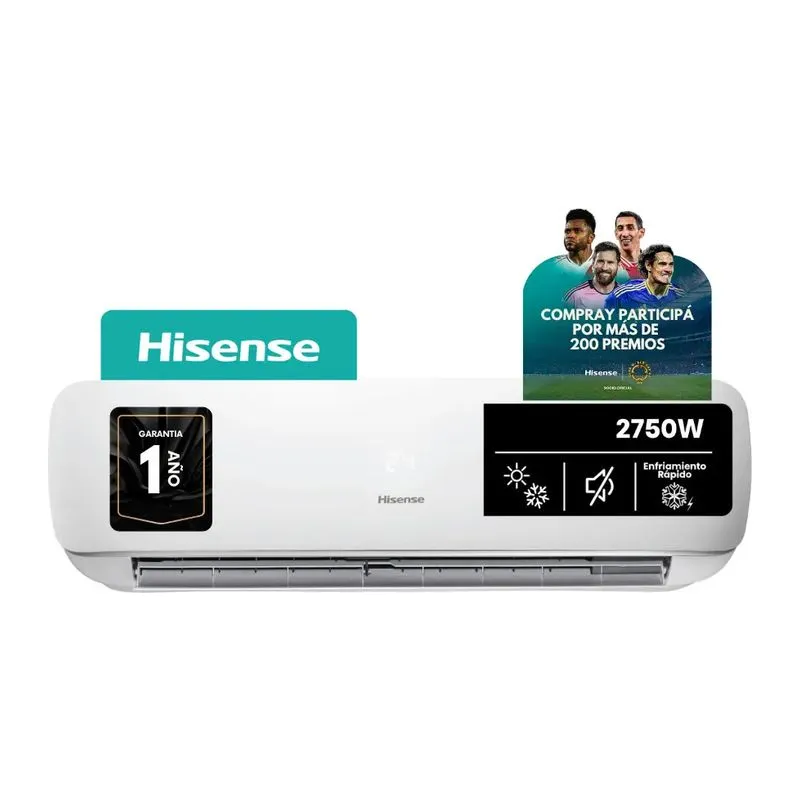 Hisense AS09HR4SYRKG00N · Aire acondicionado 2.750 W