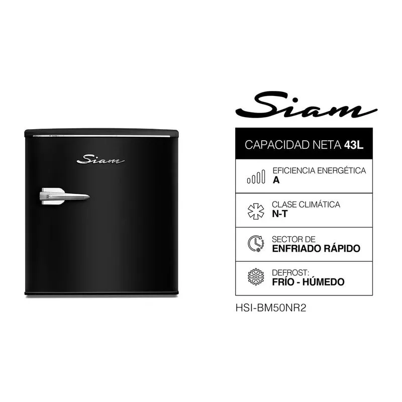 Siam HSI-BM50RR2 · Heladera · Rojo