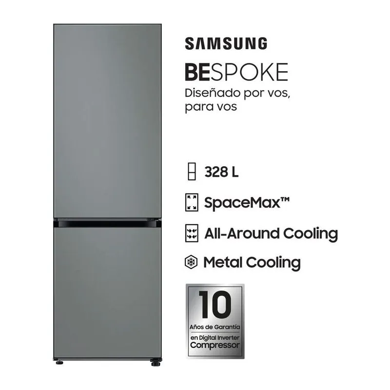 Samsung RB33A307031 · Heladera · Gris