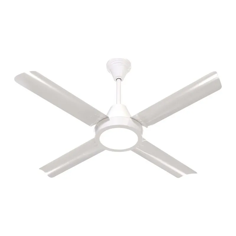 Ventilador Techo Admiral Chapa Blanco L/Led