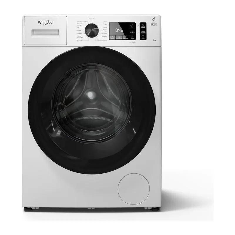 Whirlpool WNQ90AB · Lavarropas 9 kg · Blanco
