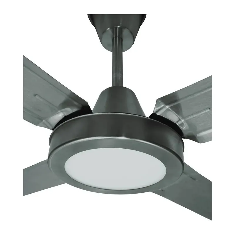 Ventilador de Techo Severbon Vt Acero Inox Fusion Led