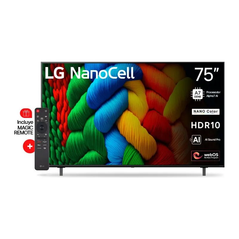 LG 75NANO80ASA · Smart TV 75"