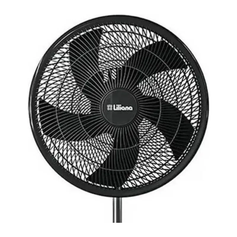 Ventilador de Pie 16" 65 W 3 Velocidades Negro VP16P Liliana