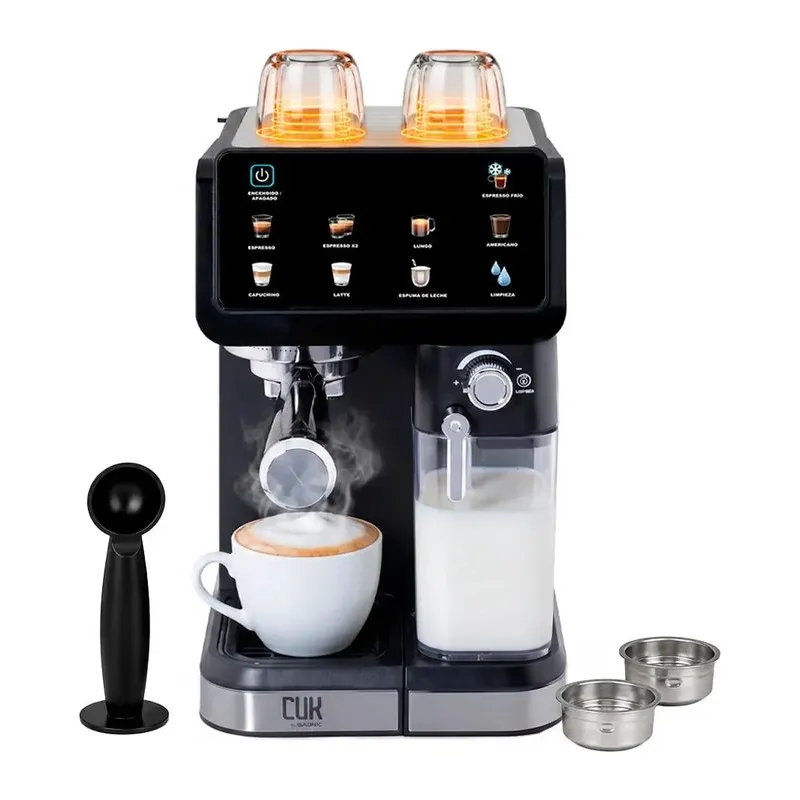 Cafetera Expreso Cuk By Gadnic CM5600 1,5L 20 Bar 1350W