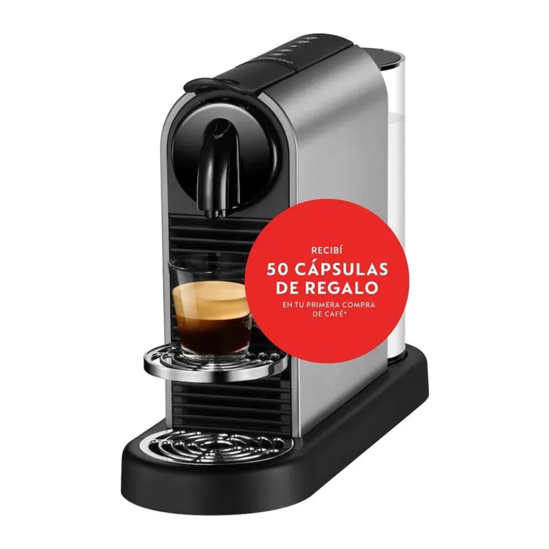 Nespresso D140-AR-TI-NE · Cafetera de cápsulas