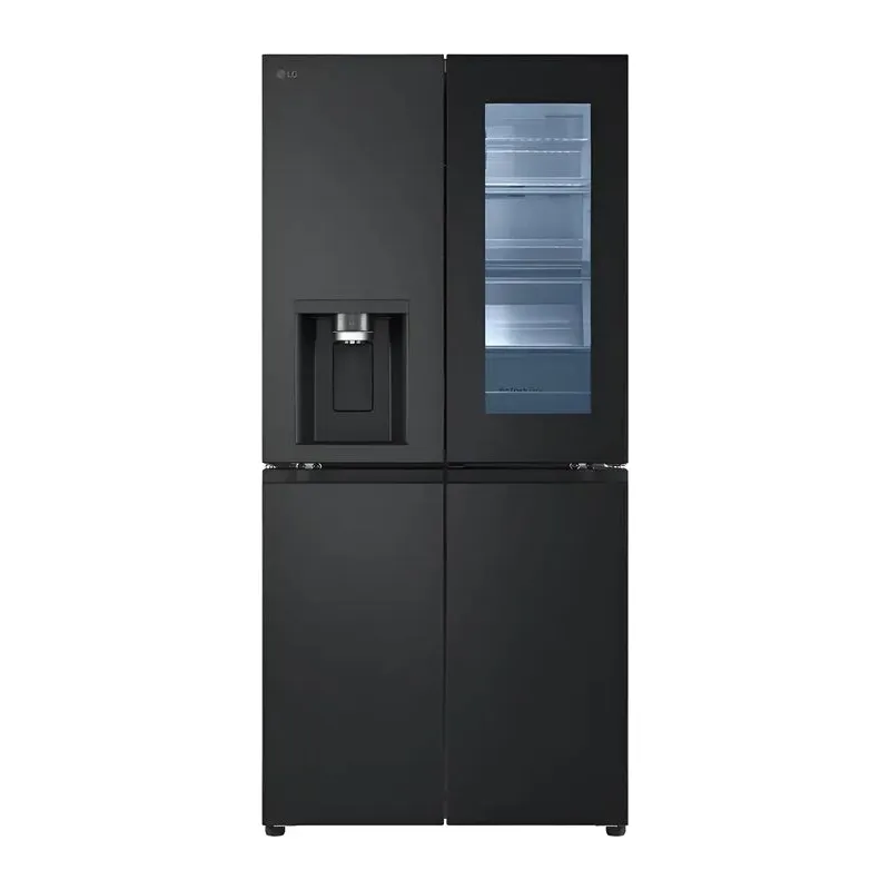 LG GM57SXM · Heladera 418 L · Negro