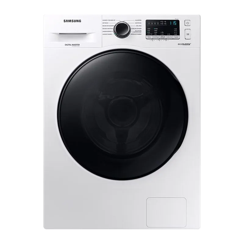 Lavasecarropas Carga Frontal Samsung Digital Inverter con Ecobubble 11kg + 7kg