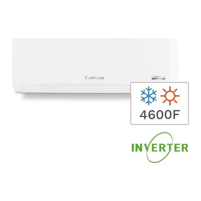 Hitachi HSPE5400FCINV · Aire acondicionado 4.644 frigorías · Blanco