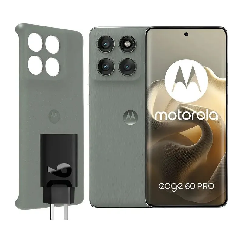 Telefono Celular Motorola Moto Edge 60 Pro Shadow Gris PB7X0015AR